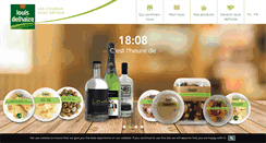 Desktop Screenshot of louisdelhaize.be